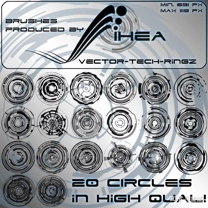 高清水彩画笔笔刷_ps画笔下载_PS笔刷资源下载